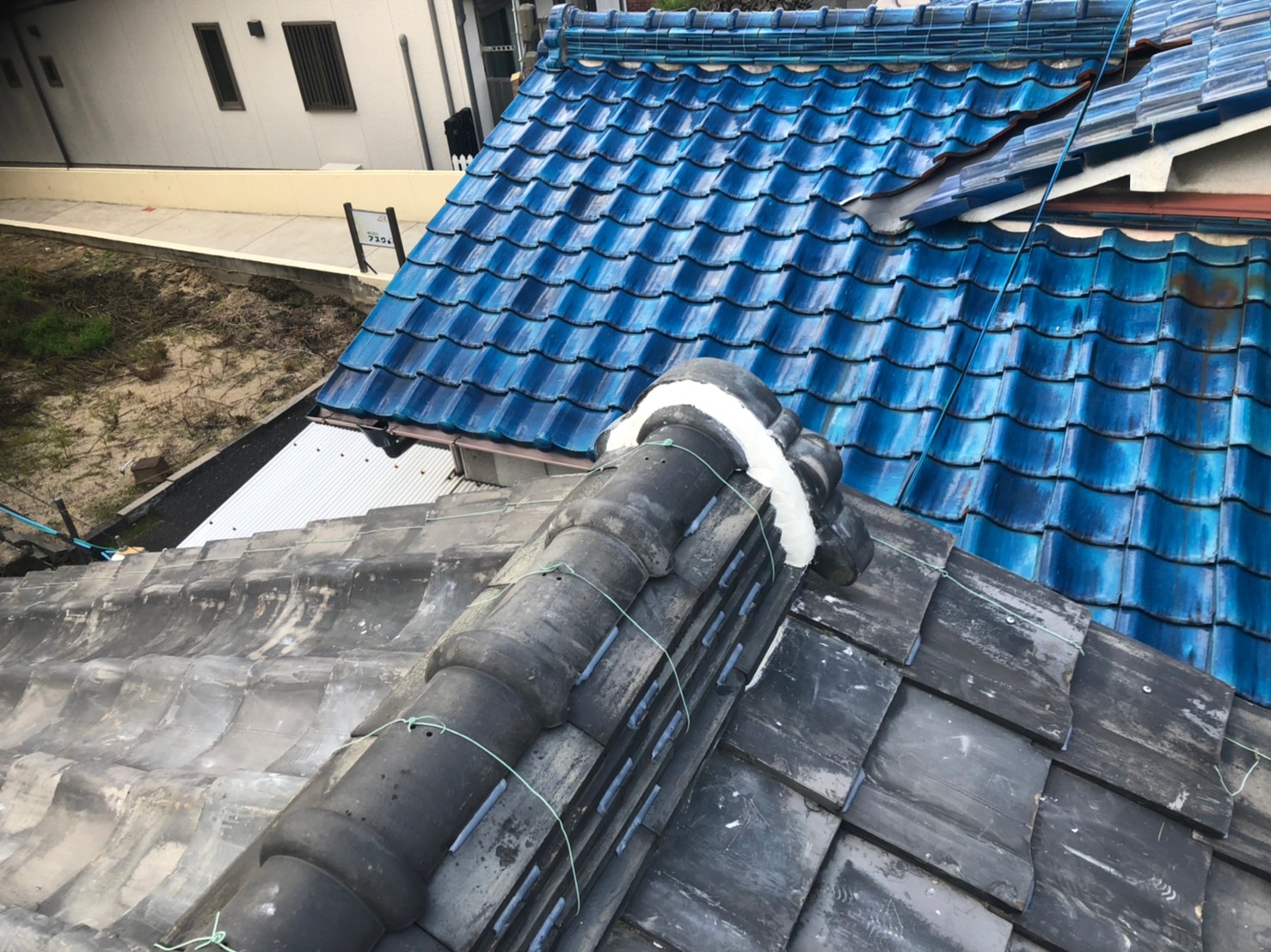 面戸漆喰瓦ズレラバーロック工法